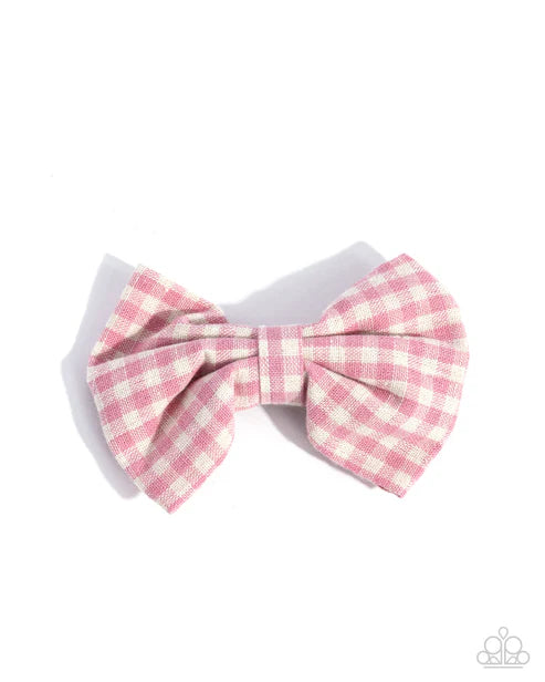 Gingham Grove Pink