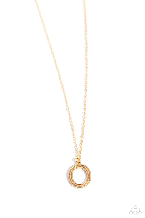 Leave Your Initials O Gold