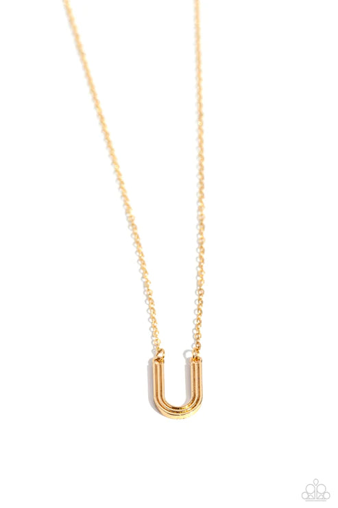 Leave Your Initials U Gold