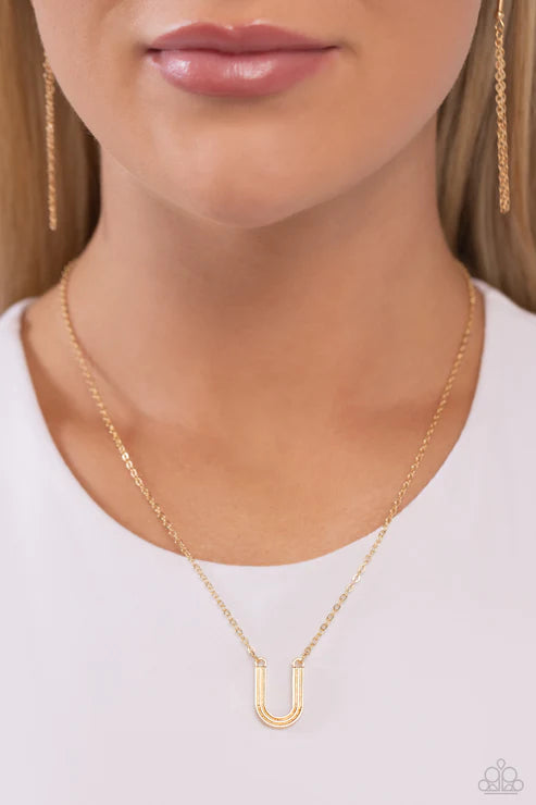 Leave Your Initials U Gold