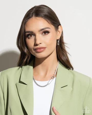 Safety Pin Sentiment Safety Pin Style White