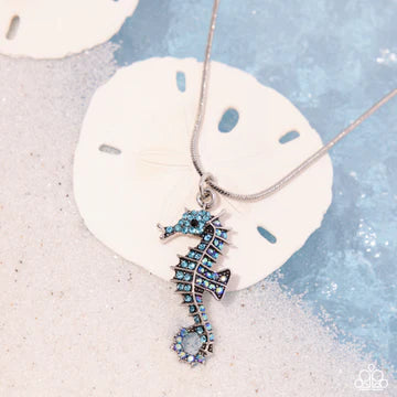 Seahorse Shanty Blue