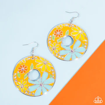 Embroidered Elegance Yellow