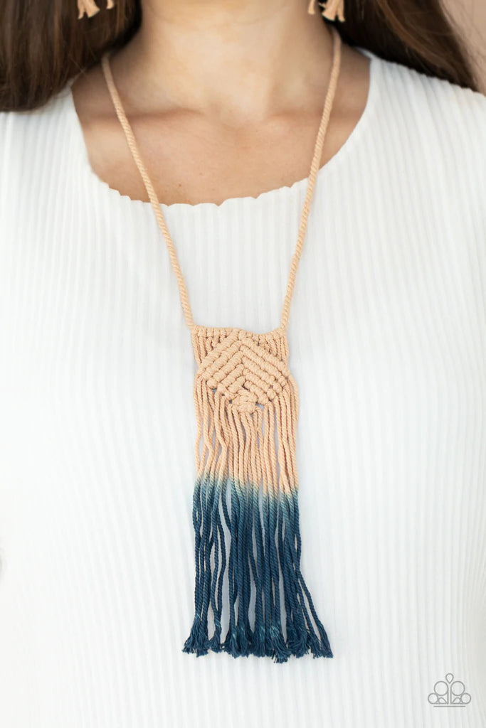 Look At MACRAME Blue