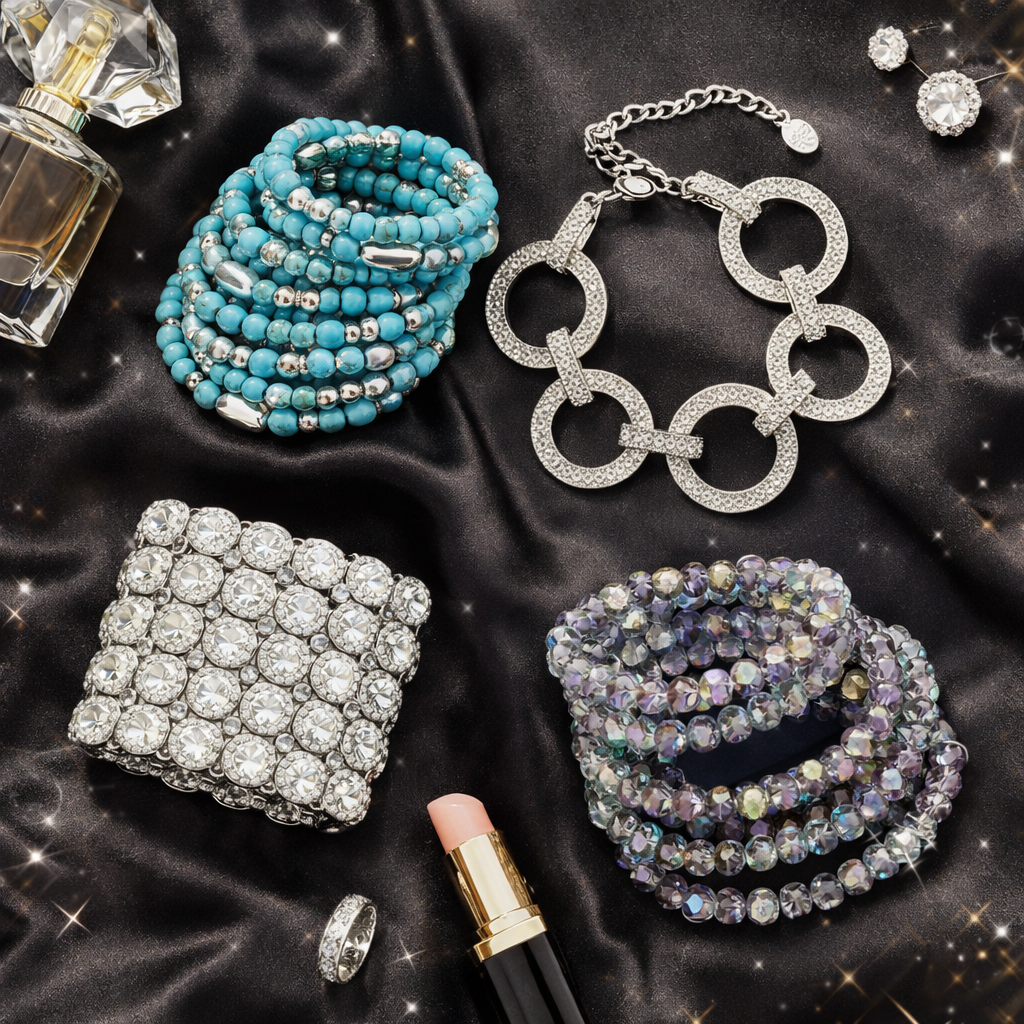 Jewels of Peace Prosperity and Perseverance Zi Sets and Bracelets
