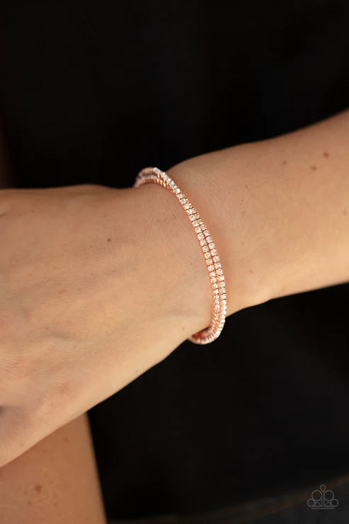 Iridescently Intertwined  Copper