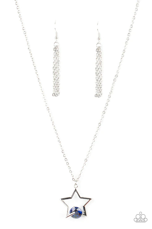 Starry Fireworks Blue