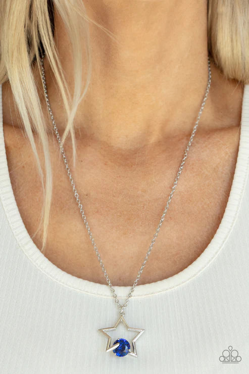 Starry Fireworks Blue