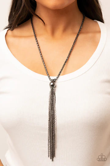 Metallic MESH-Up Black