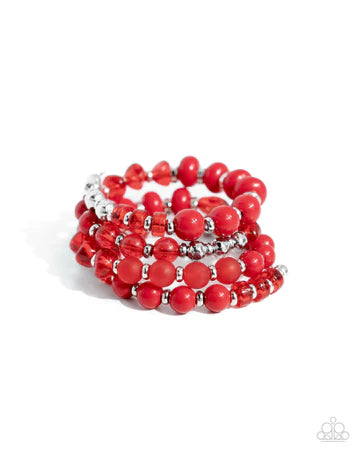 Colorful Charade Red