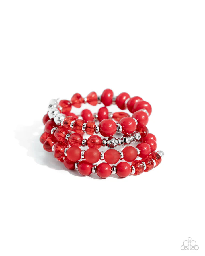 Colorful Charade Red