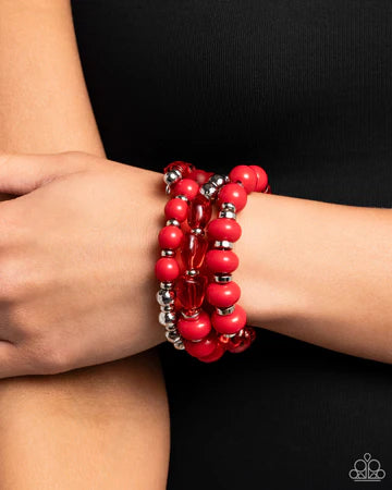 Colorful Charade Red