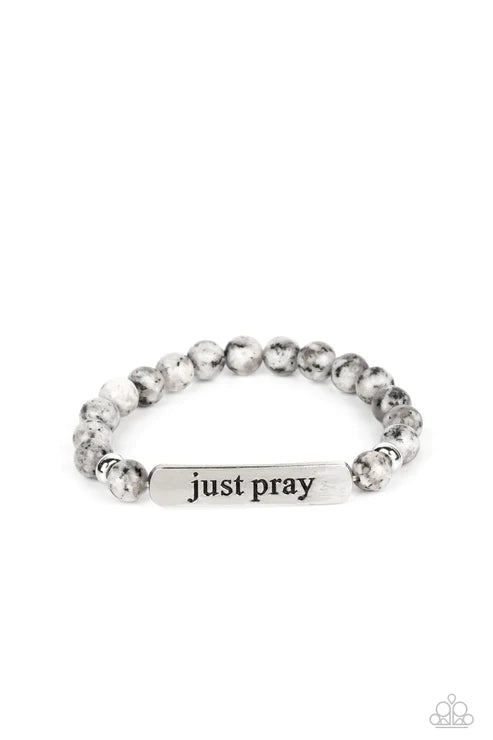 Just Pray Urban Silver