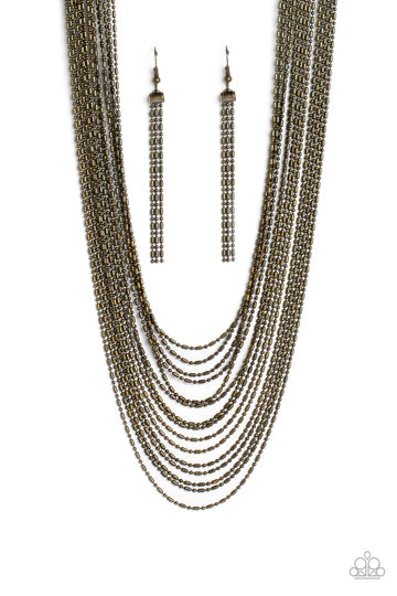 Cascading Chains Brass