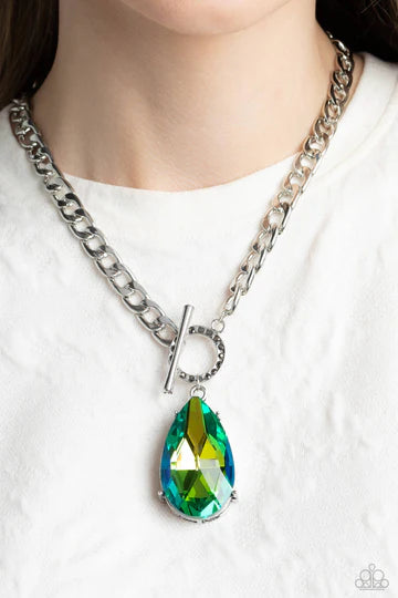 Edgy Exaggerations Galactic Grunge Green