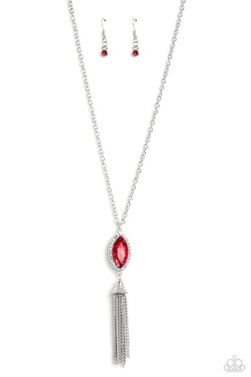 Tassel Tabloid Red