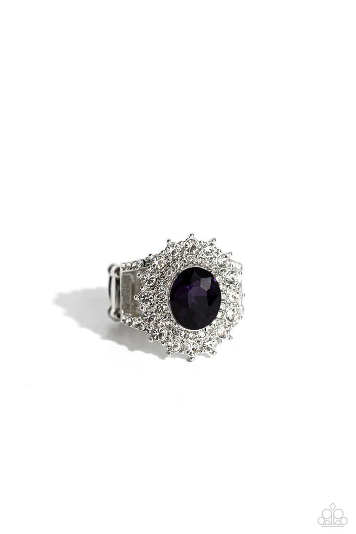 Layered Luminescence Purple