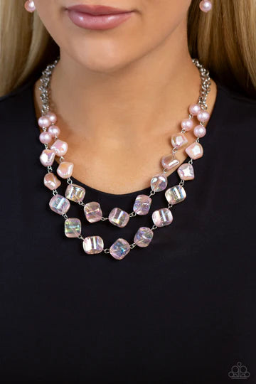 Electric Embellishment Pearl Protagonist Pink