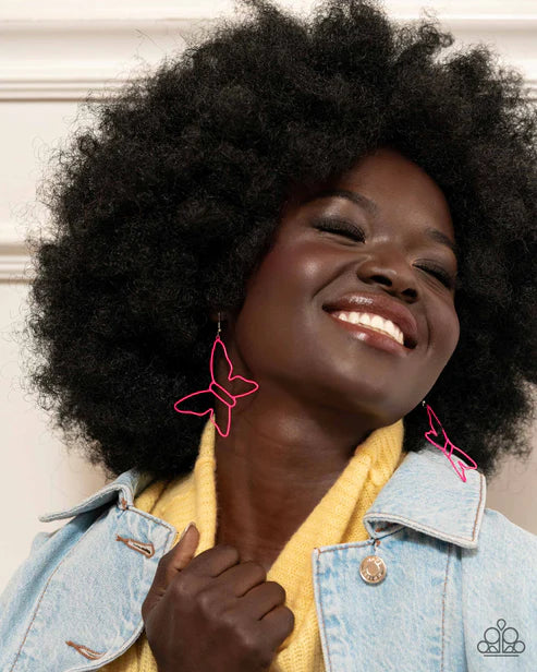 Soaring Silhouettes Pink