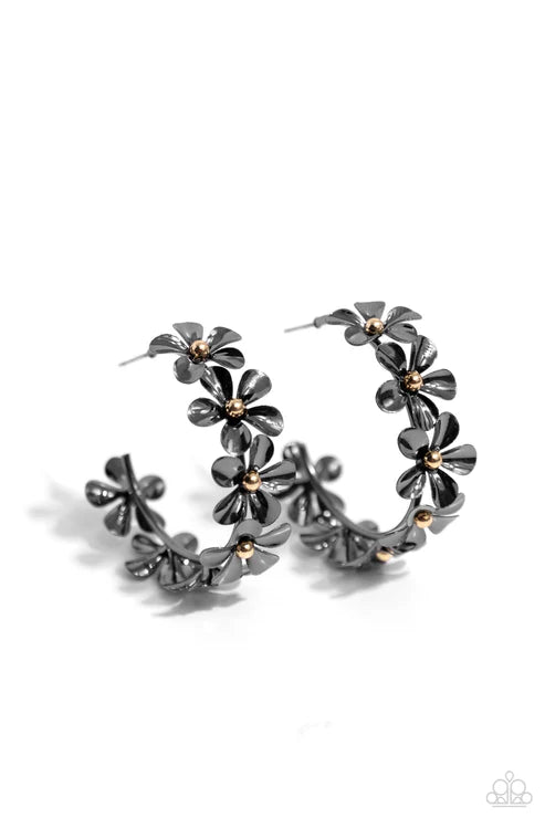 Floral Flamenco Black