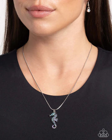 Seahorse Shanty Blue