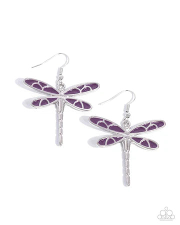 Dragonfly Descent Purple