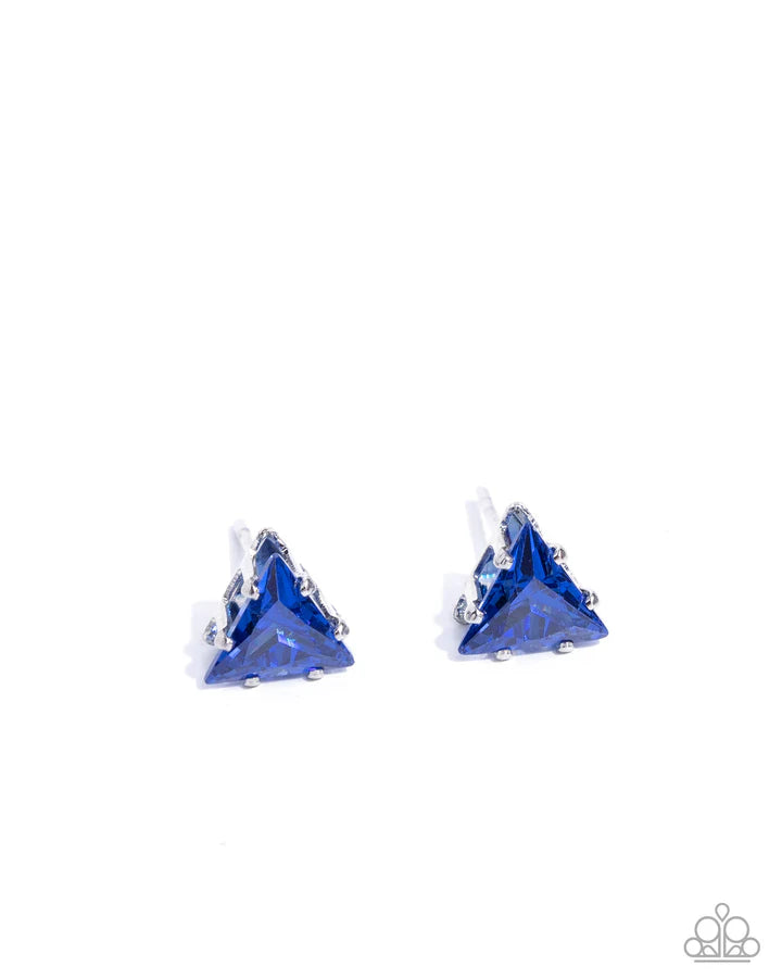 Triangular Twinkle Blue
