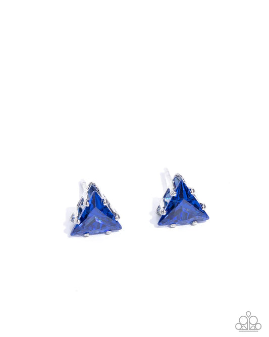 Triangular Twinkle Blue
