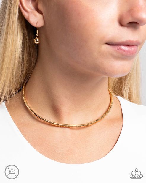 Captivating Choker Keen Keepsake Gold