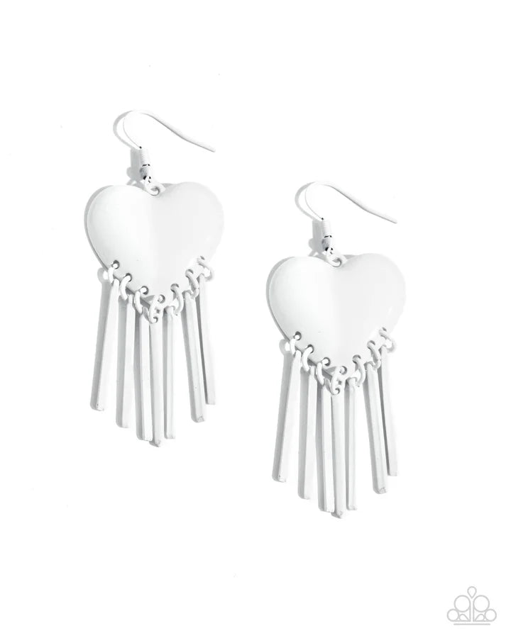 Flirty Fringe White