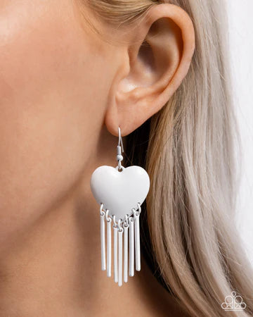 Flirty Fringe White