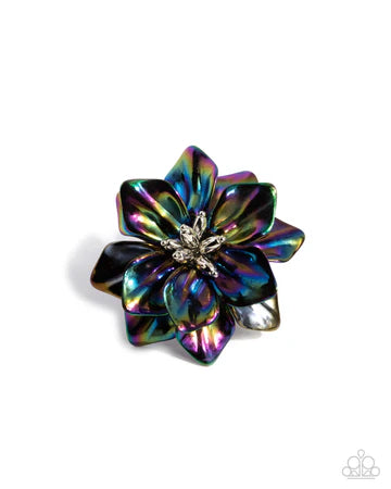 Platonic Petals Black
