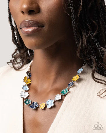 French Florals Candid Color Blue