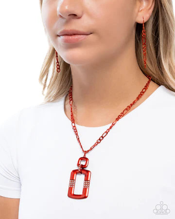 Metallic movement Red