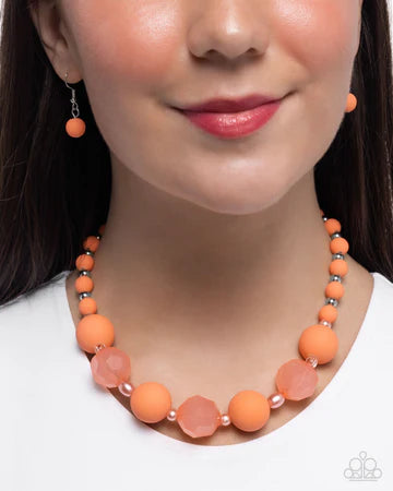 Suddenly Slanted Rosy Retrospection Orange
