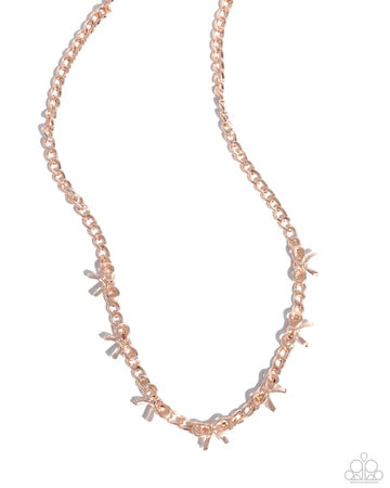 BOW The Knee Rose Gold