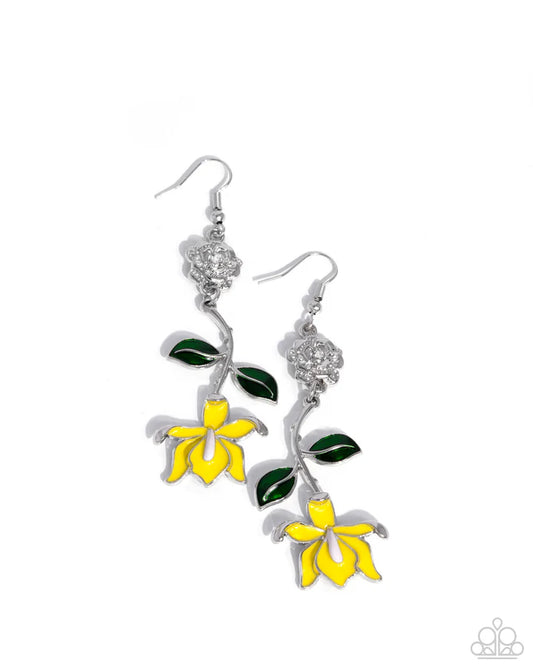 Floral Fractal Yellow