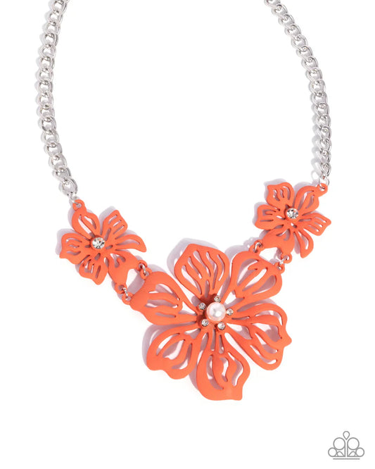 Floral Fandom Orange