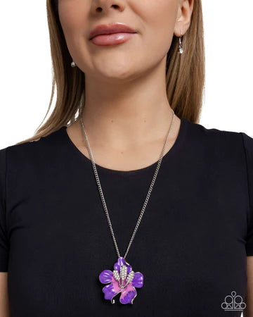 Floral Front Purple