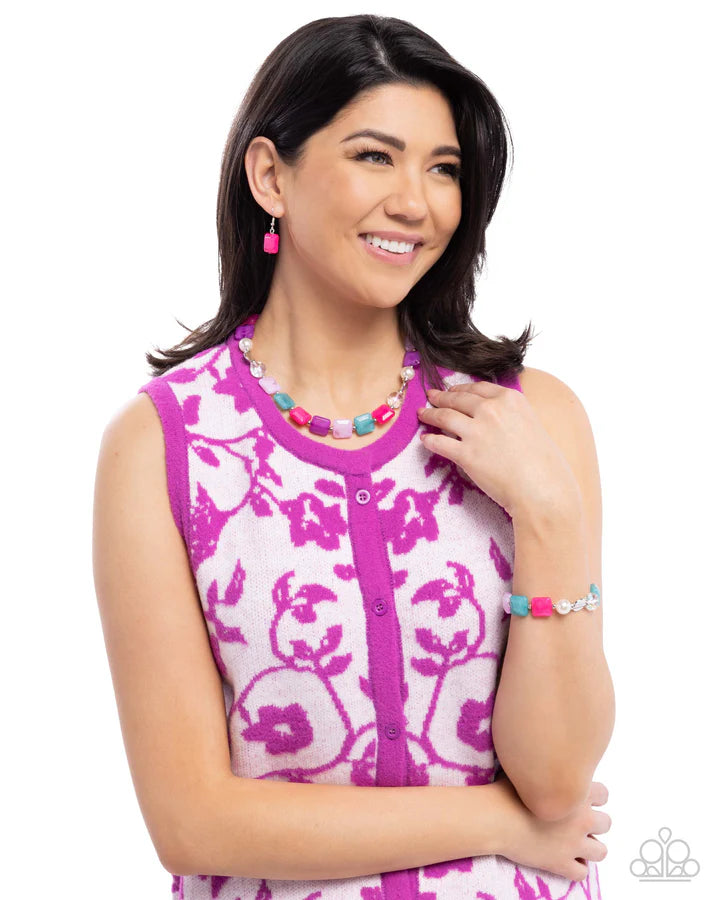 Continuous Cubes Captivating Cubes Pink