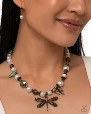 Dragonfly Delight Devoted Dragonfly Brass