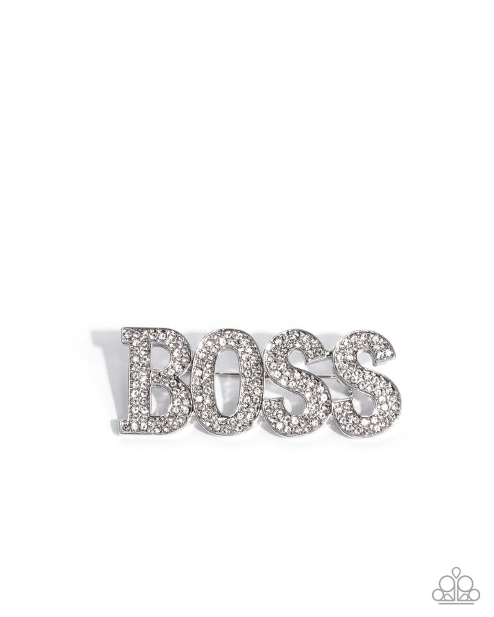 Blingy Boss White
