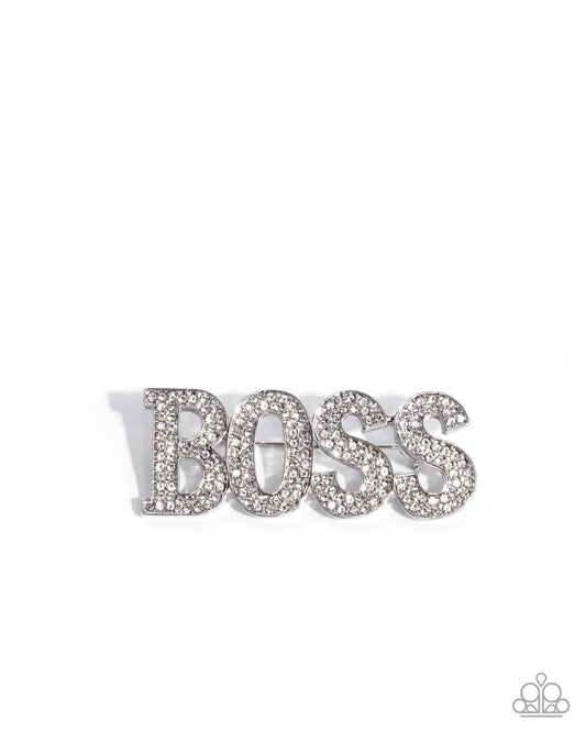 Blingy Boss White