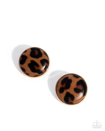 Cheetah Centerpiece Gold