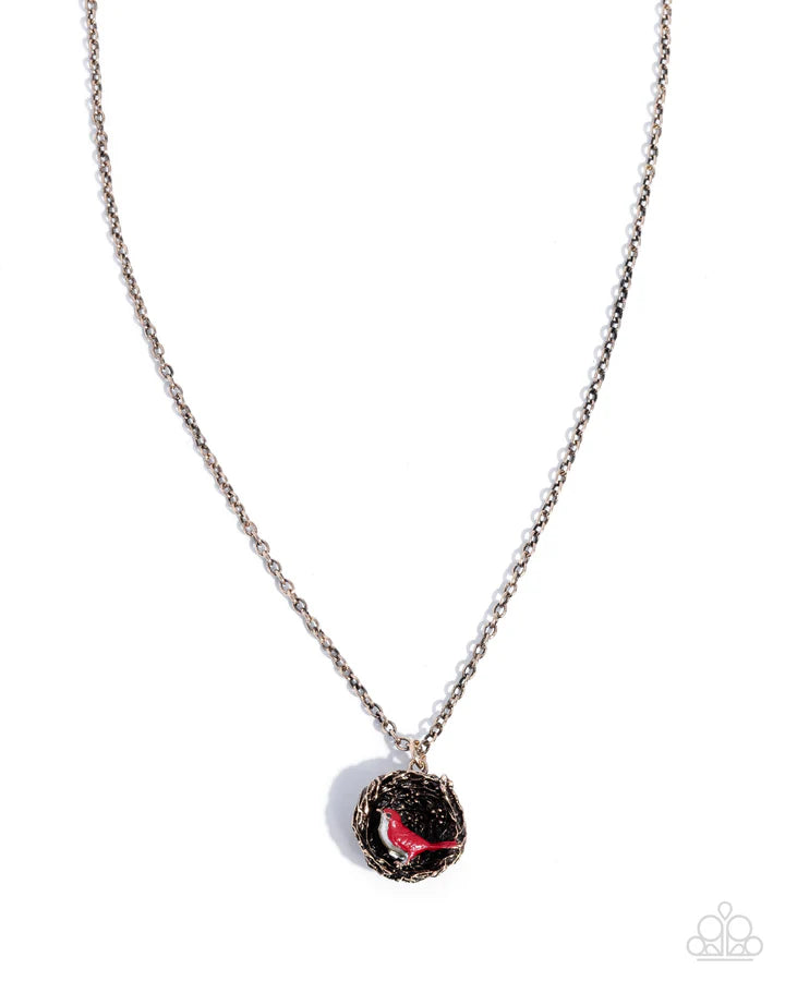 Sparrow Summer Red