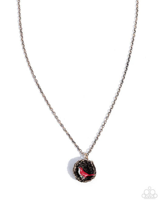 Sparrow Summer Red