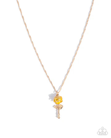 A Single Rose Yellow