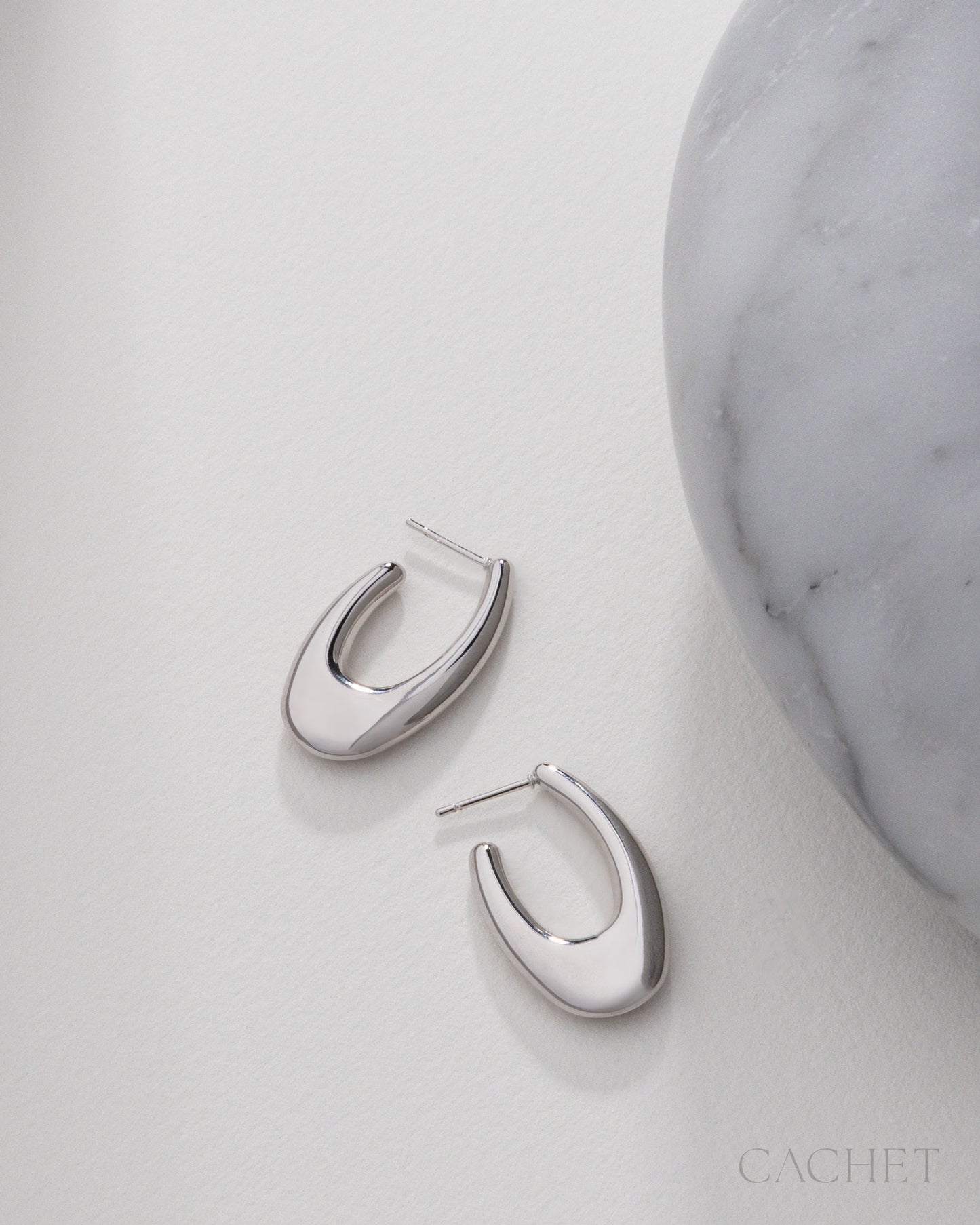 Insouciante Rhodium Silver