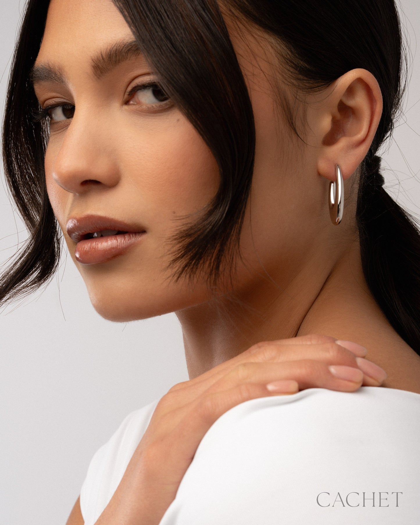 Insouciante Rhodium Silver