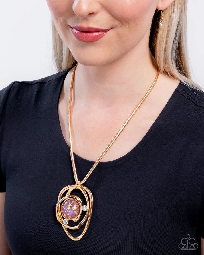 Abstract Advance Purple